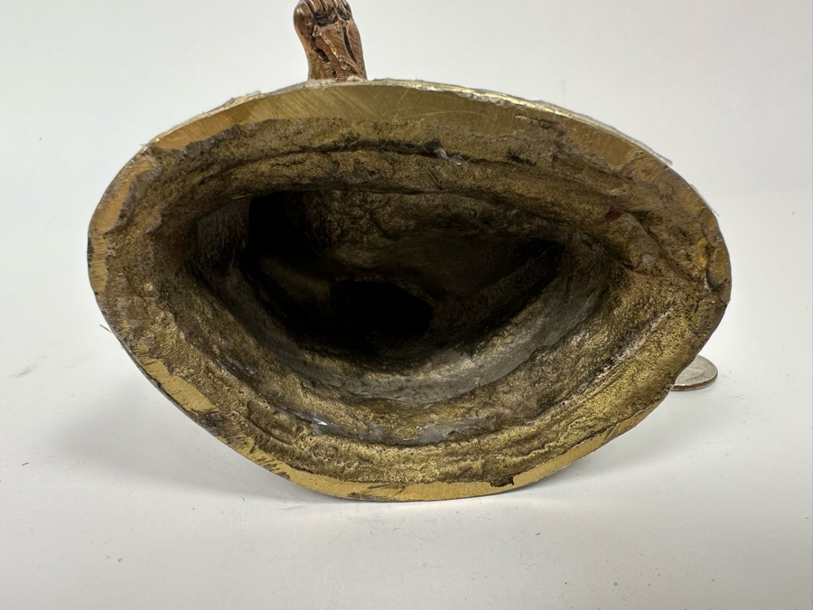 Saraswati Brass Statue 6H [Photo 8]