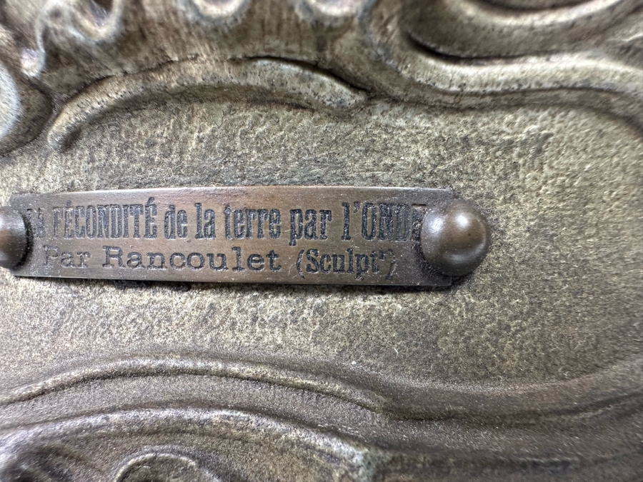 Louis Ernest Rancoulet (1842-1915) Bronze Sculpture Made In Paris France [Photo 8]