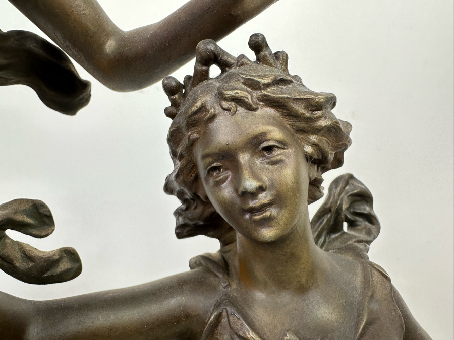 Louis Ernest Rancoulet (1842-1915) Bronze Sculpture Made In Paris France [Photo 10]