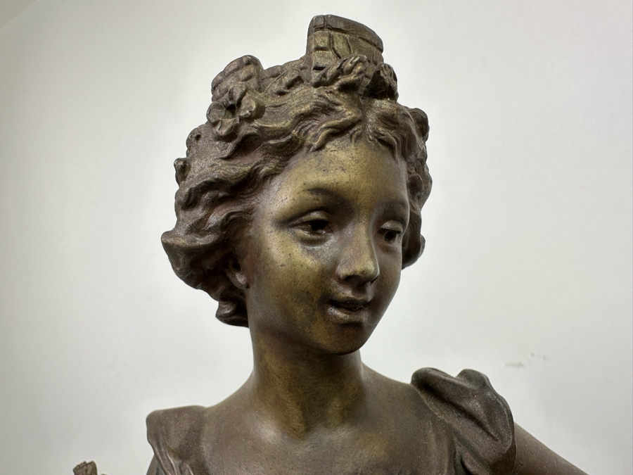 Louis Ernest Rancoulet (1842-1915) Bronze Sculpture Made In Paris France [Photo 9]