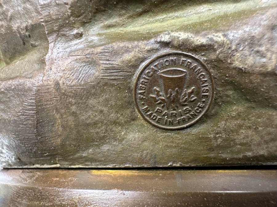 Louis Ernest Rancoulet (1842-1915) Bronze Sculpture Made In Paris France [Photo 5]