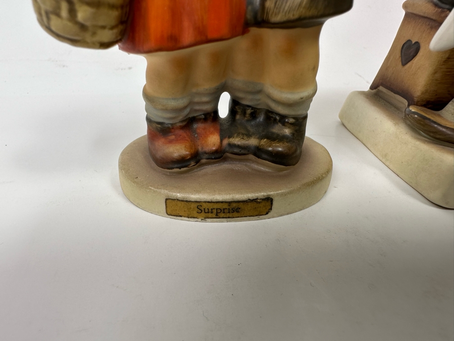 Set Of Three Vintage German Hand Painted Hummel Figurines [Photo 5]