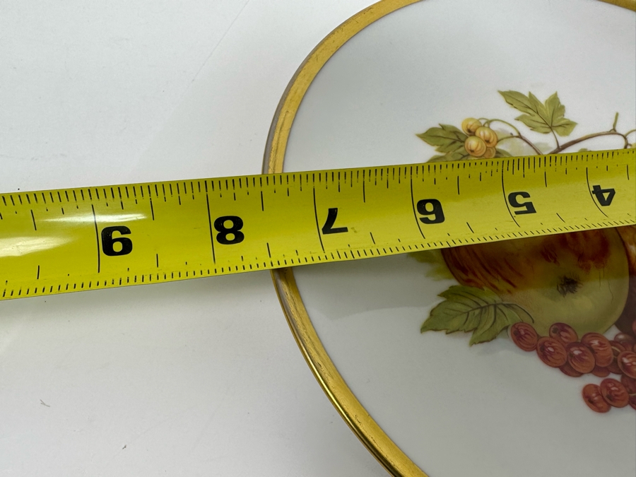 (5) Golden Crown E&R PMR Bavaria Germany Fruit Plates 7.5R And (3) Demitasse Cups And Saucers [Photo 14]