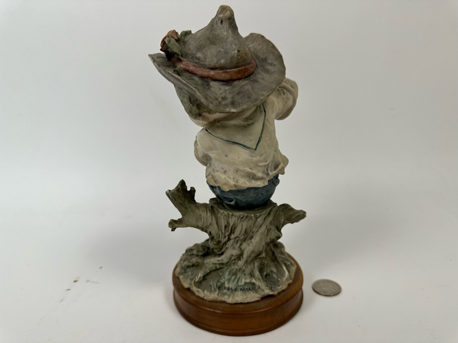 Limited Edition Capodimonte Giuseppe Armani Figurine Boy With Flute [Photo 7]