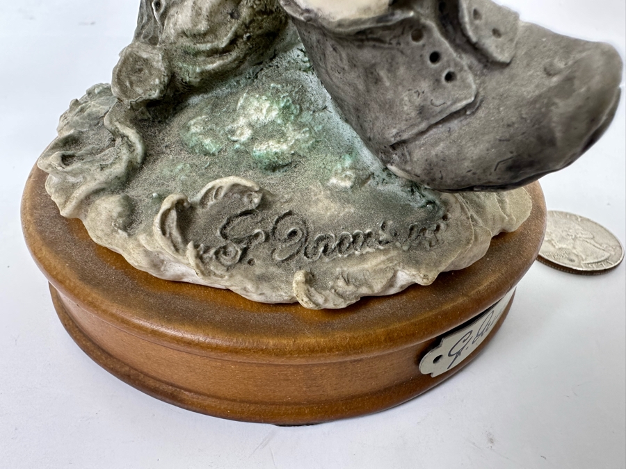 Limited Edition Capodimonte Giuseppe Armani Figurine Boy With Flute [Photo 6]