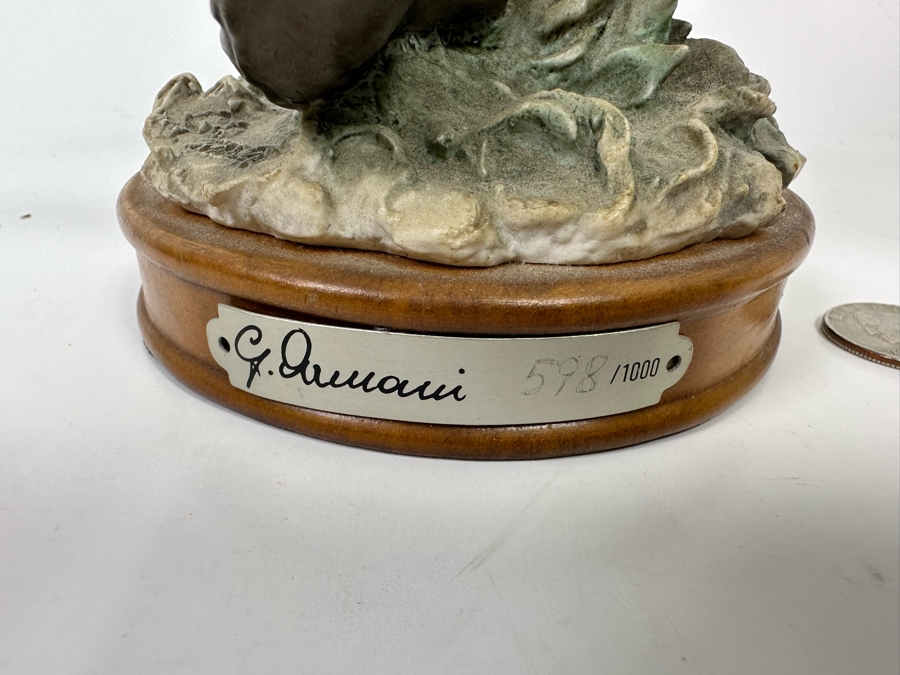 Limited Edition Capodimonte Giuseppe Armani Figurine Boy With Flute [Photo 4]