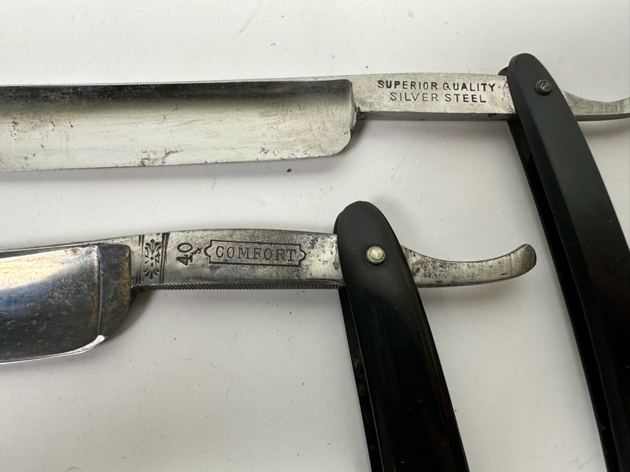 Pair Of German Straight Razors With Original Boxes [Photo 8]