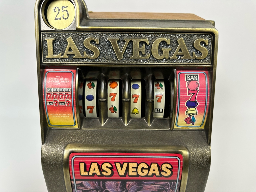las vegas toy slot machine bank
