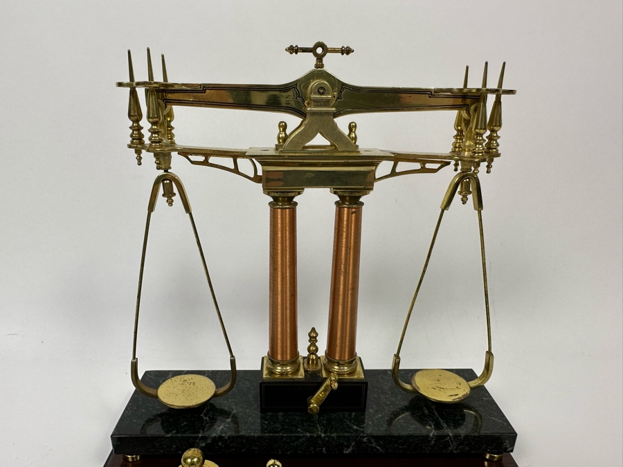 150th Anniversary Gold Rush Balance Scale 9W X 5D X 8H [Photo 7]