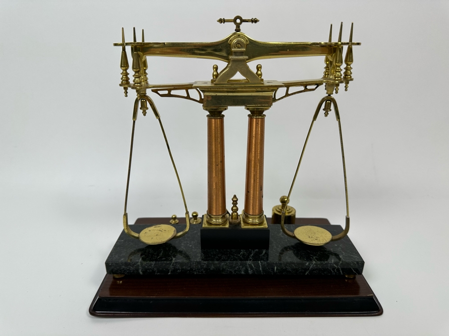 150th Anniversary Gold Rush Balance Scale 9W X 5D X 8H [Photo 9]
