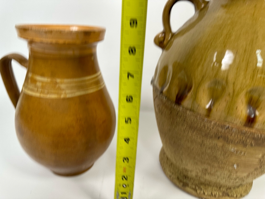 Pair Of Decorative Pottery Vessels [Photo 13]