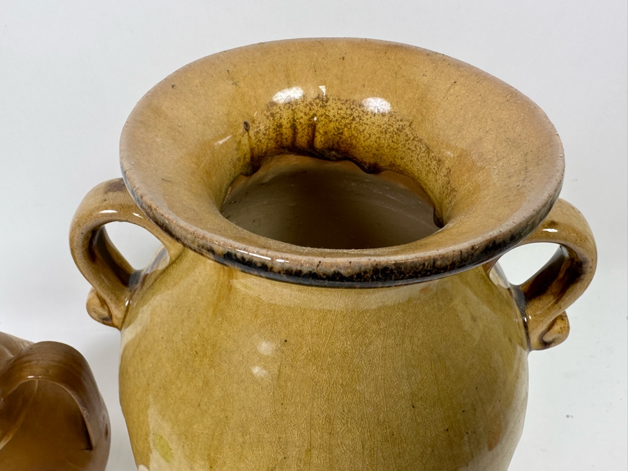Pair Of Decorative Pottery Vessels [Photo 7]
