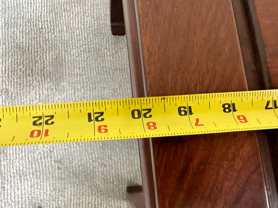 Pair Of Chinese Side Tables 20W X 16H, 15W X 14H [Photo 8]