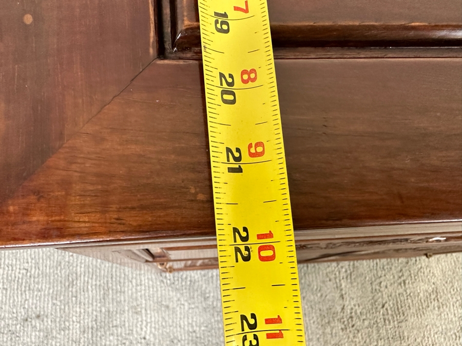 Vintage Chinese Carved Wooden Dragon Motif Cabinet 22W X 22D X 22H [Photo 16]