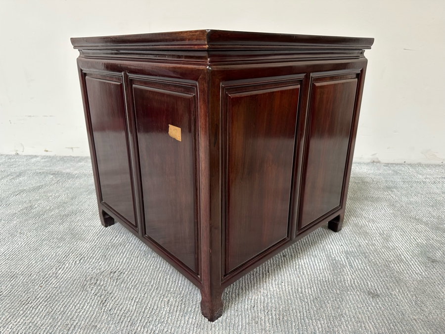 Vintage Chinese Carved Wooden Dragon Motif Cabinet 22W X 22D X 22H [Photo 14]