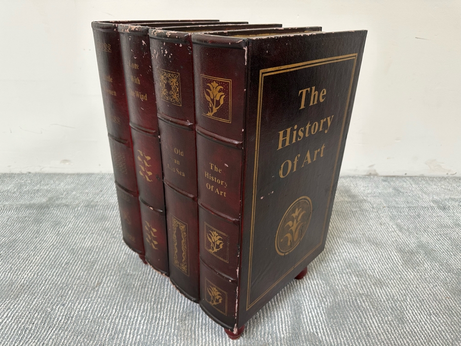 Faux Book Hidden Cabinet 15W X 13D X 22.5H [Photo 4]