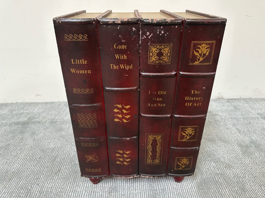 Faux Book Hidden Cabinet 15W X 13D X 22.5H [Photo 2]