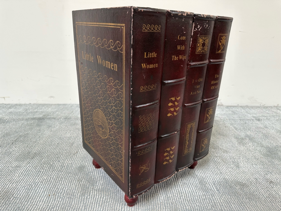 Faux Book Hidden Cabinet 15W X 13D X 22.5H [Photo 5]