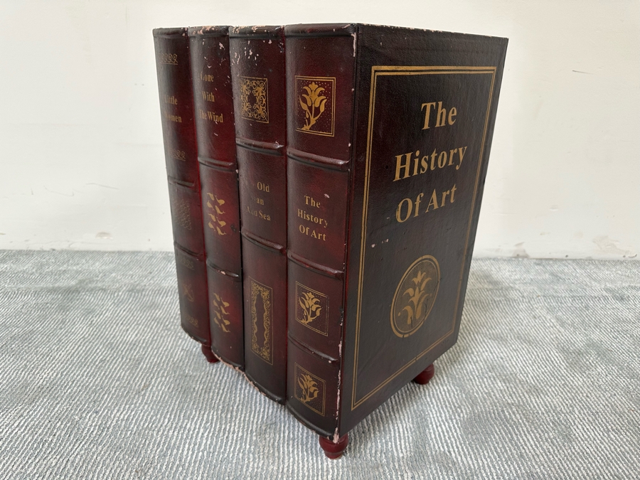 Faux Book Hidden Cabinet 15W X 13D X 22.5H [Photo 3]