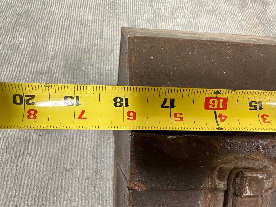 Vintage Metal Craftsman Toolbox With Casters Filled With Tools 18W X 10D X 15H - See Photos [Photo 20]