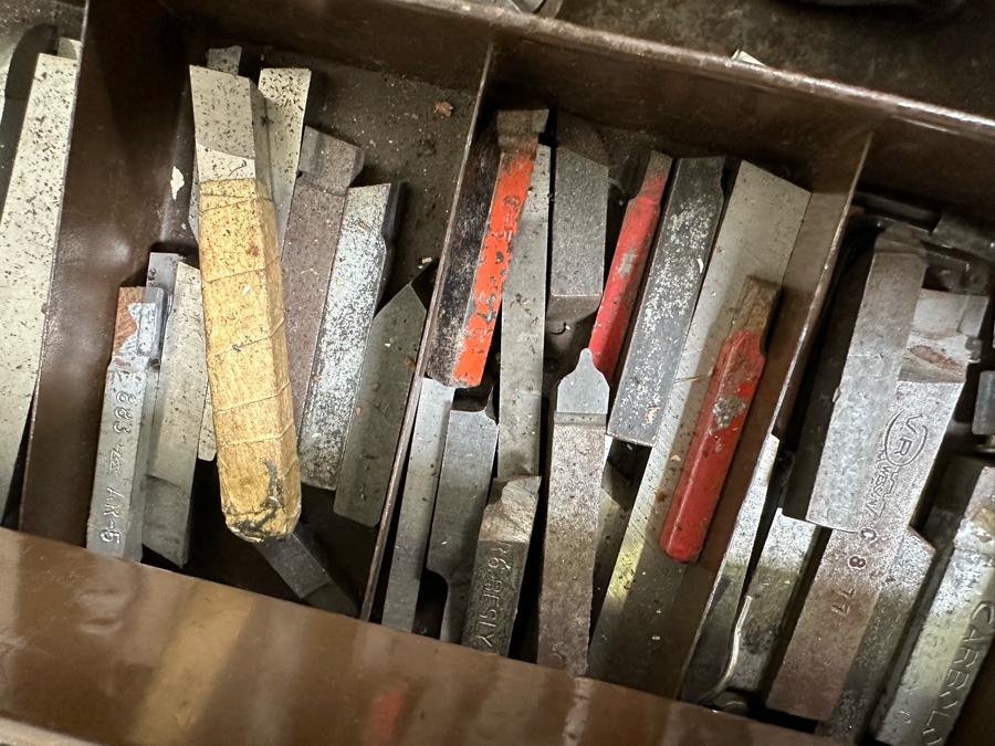 Vintage Metal Craftsman Toolbox With Casters Filled With Tools 18W X 10D X 15H - See Photos [Photo 10]