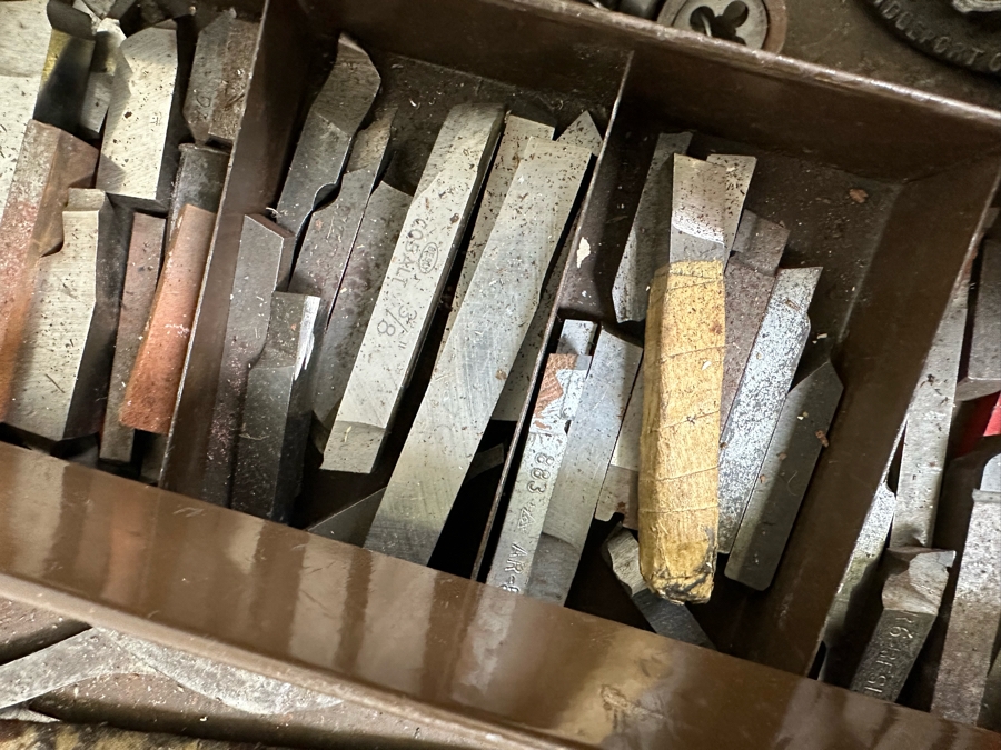 Vintage Metal Craftsman Toolbox With Casters Filled With Tools 18W X 10D X 15H - See Photos [Photo 11]