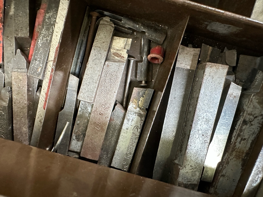 Vintage Metal Craftsman Toolbox With Casters Filled With Tools 18W X 10D X 15H - See Photos [Photo 9]