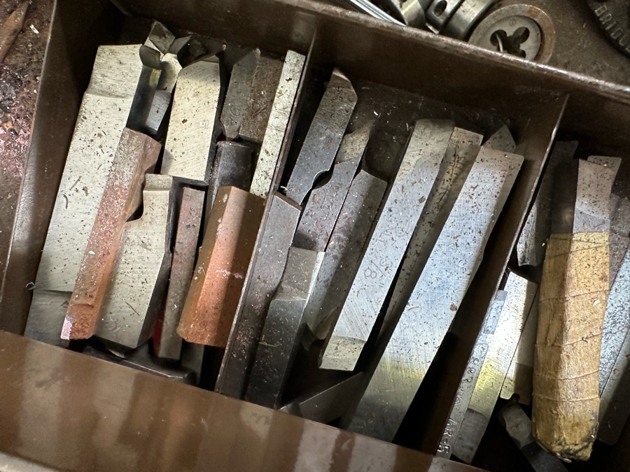 Vintage Metal Craftsman Toolbox With Casters Filled With Tools 18W X 10D X 15H - See Photos [Photo 12]