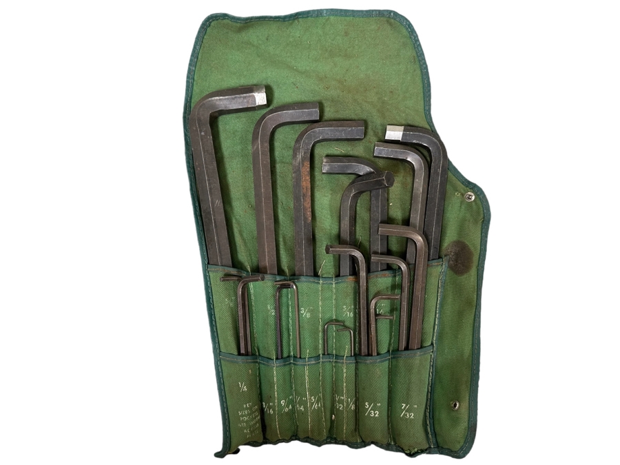 Large Hex Key Allen Wrench Set [Photo 1]