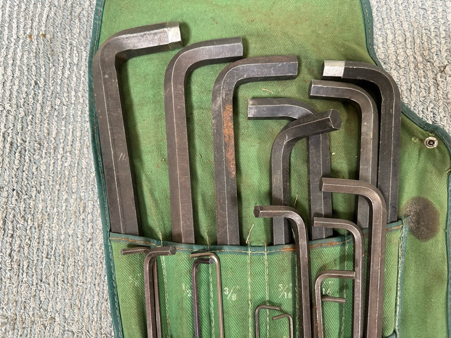 Large Hex Key Allen Wrench Set [Photo 3]