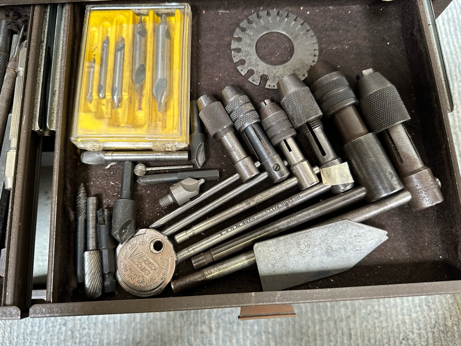 Vintage Kennedy Kits Machinist Toolbox Style No 520 20W X 8D X 13.5H Filled With Tools - See Photos [Photo 12]