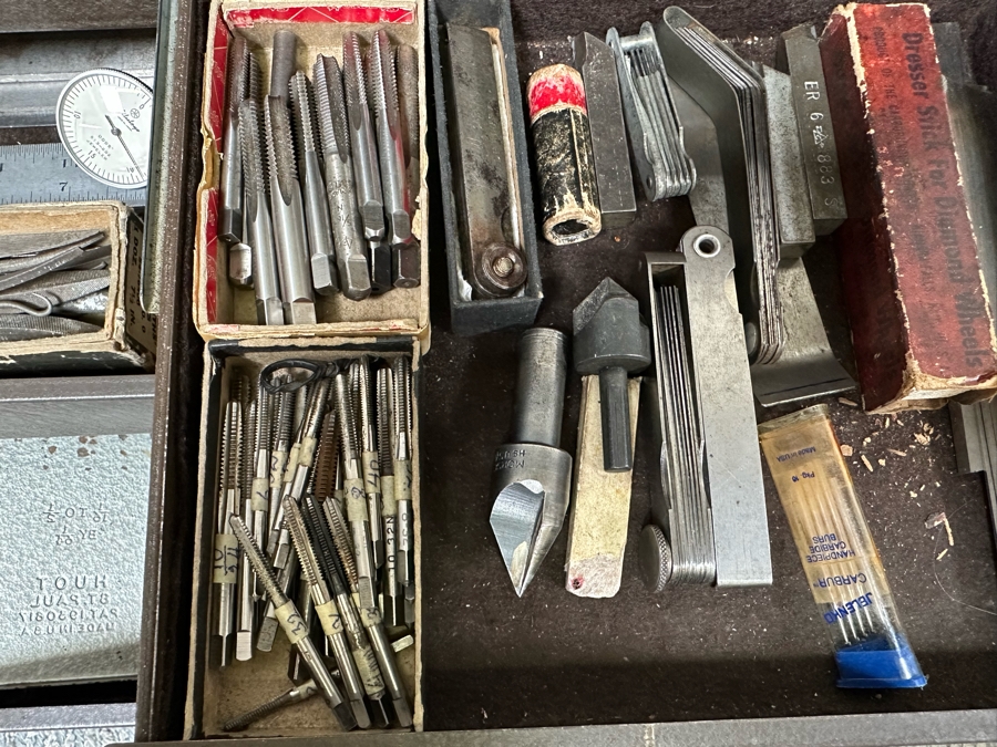 Vintage Kennedy Kits Machinist Toolbox Style No 520 20W X 8D X 13.5H Filled With Tools - See Photos [Photo 16]