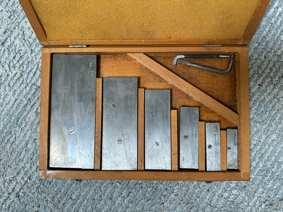 Helios Adjustable Parallels Set Of Six Vintage German Machinist Tools [Photo 2]