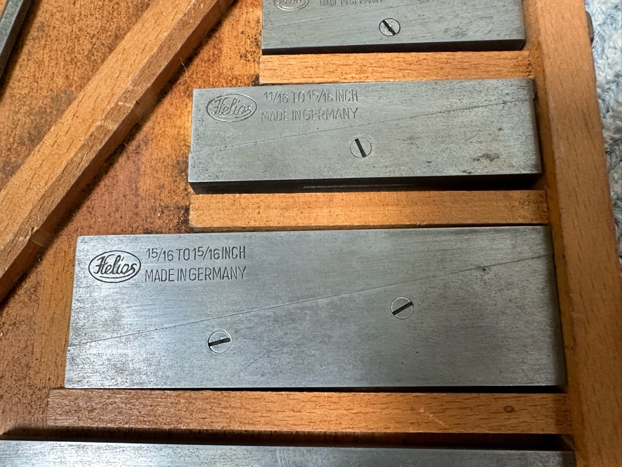 Helios Adjustable Parallels Set Of Six Vintage German Machinist Tools [Photo 3]