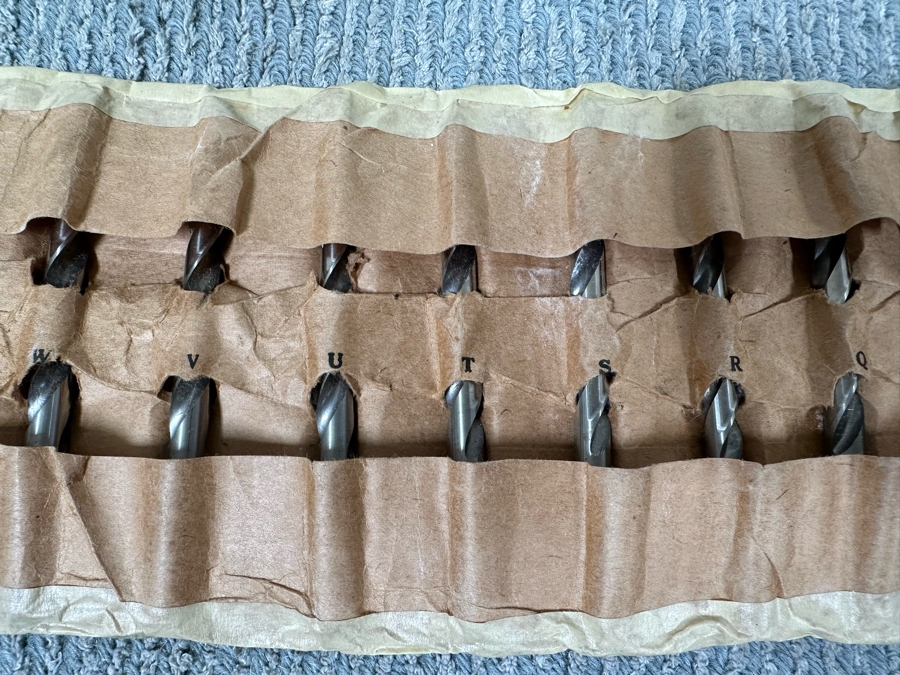 Set #37 HS Jobbers Length Drills By National Twist Drill & Tool Co 1 Set Letter Size A To Z Appear New [Photo 5]