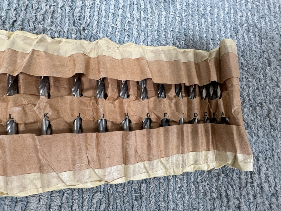 Set #37 HS Jobbers Length Drills By National Twist Drill & Tool Co 1 Set Letter Size A To Z Appear New [Photo 6]