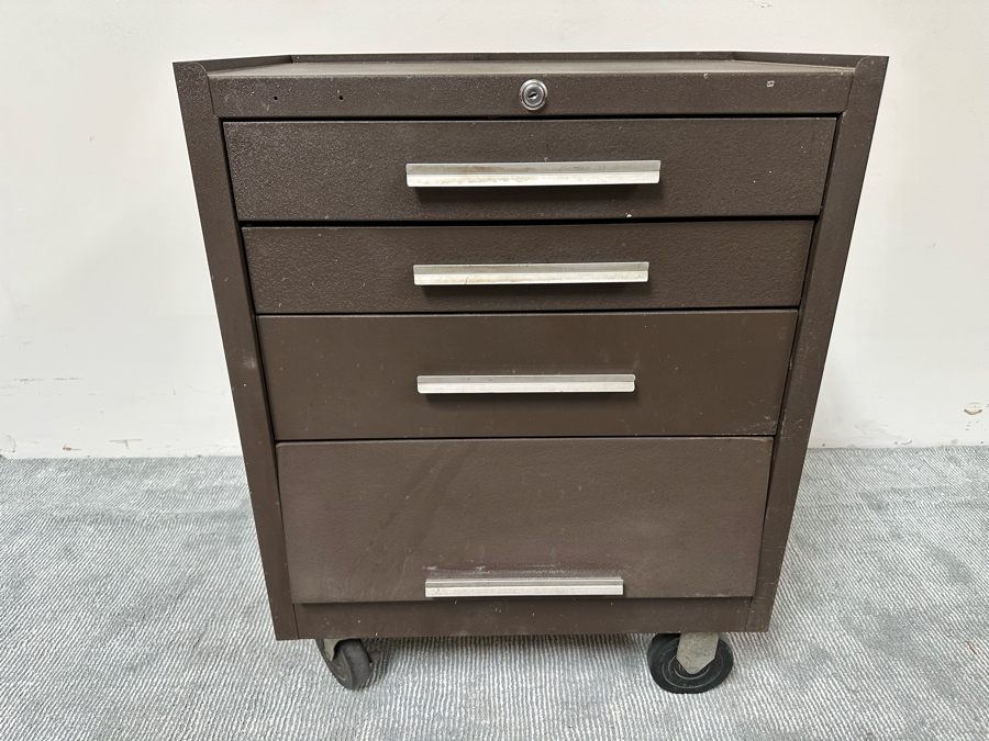 Kennedy Steel Tool Roller Cabinet Tool Chest 27W X 18D X 34H Filled With Tools - See Photos [Photo 2]