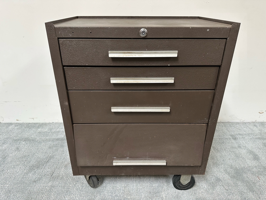 Kennedy Steel Tool Roller Cabinet Tool Chest 27W X 18D X 34H Filled With Tools - See Photos [Photo 3]
