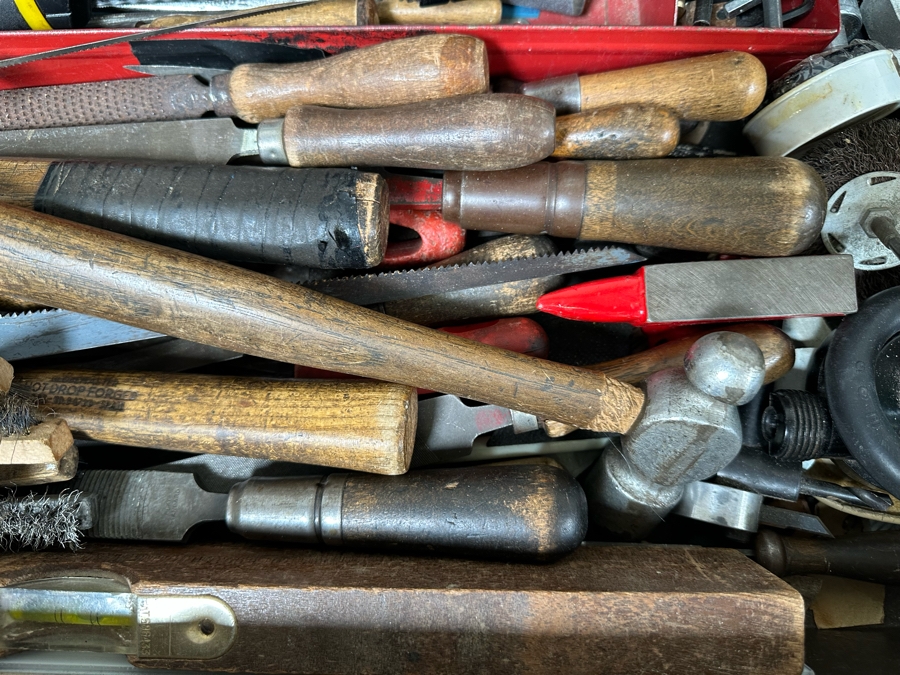 Kennedy Steel Tool Roller Cabinet Tool Chest 27W X 18D X 34H Filled With Tools - See Photos [Photo 17]