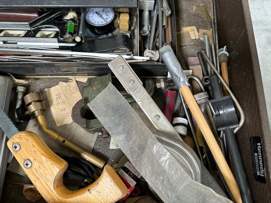 Kennedy Steel Tool Roller Cabinet Tool Chest 27W X 18D X 34H Filled With Tools - See Photos [Photo 13]