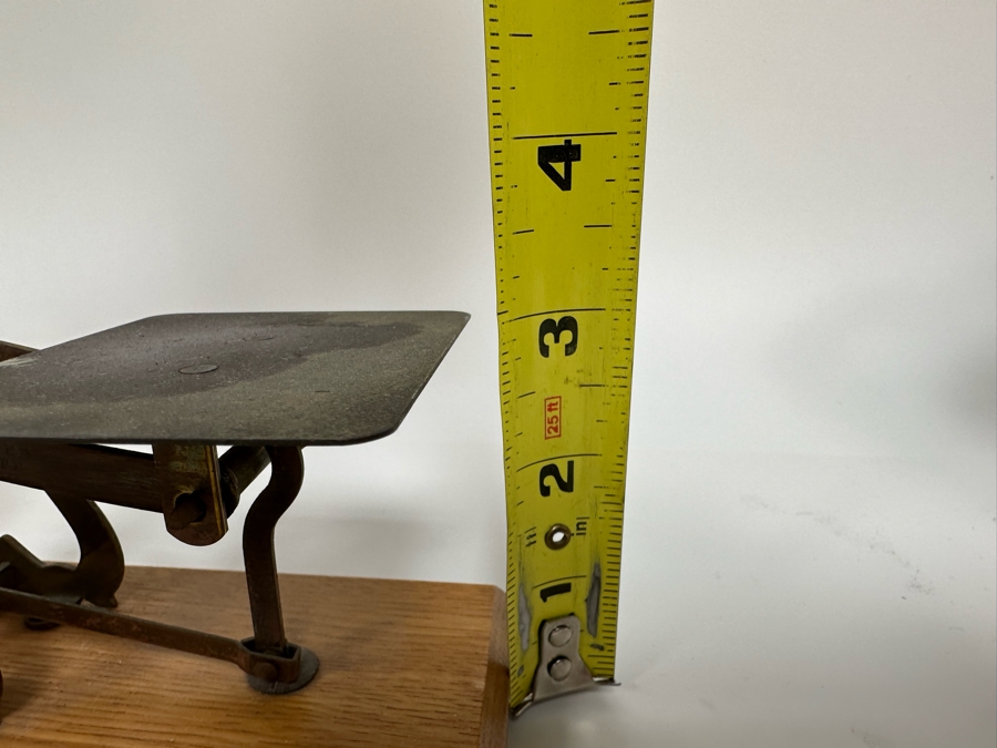 Vintage English Balance Scale 8W X 4D X 3H [Photo 10]
