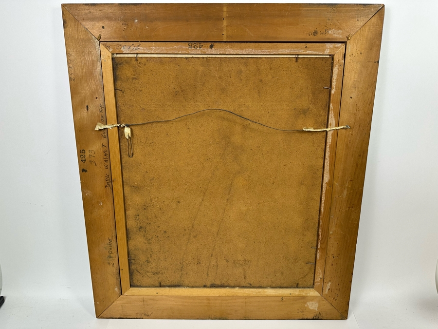 P. Roncato (Italian) Original Portrait Painting 20 X 24 Framed 28.5 X 32.5 [Photo 8]