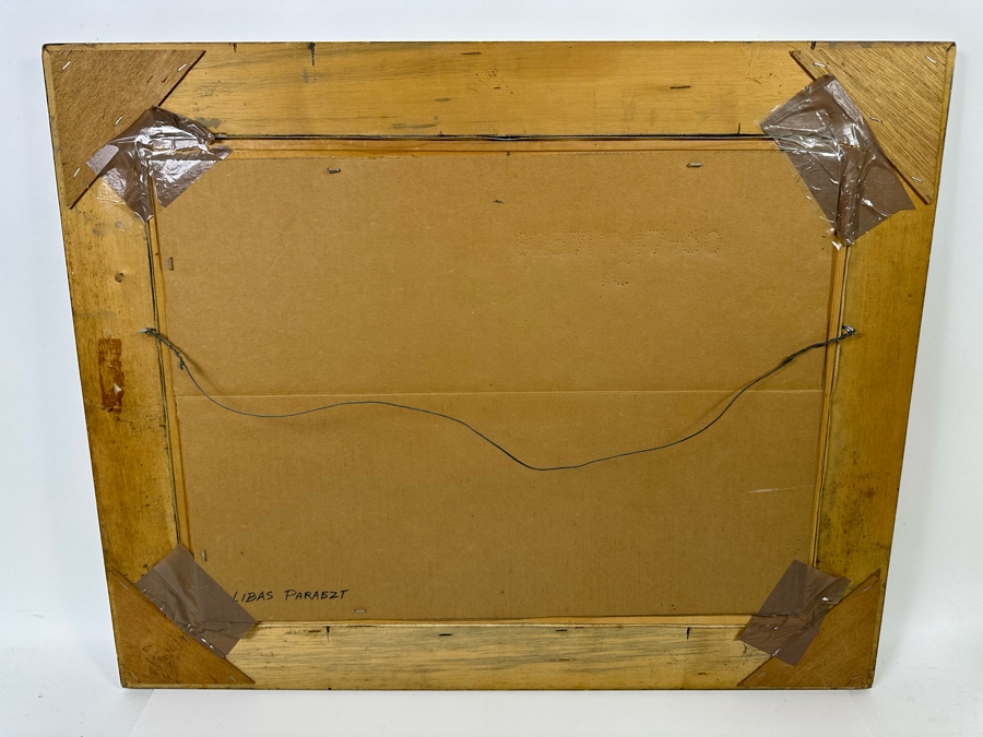 Original Hungarian Painting 24 X 18 In Frame 30 X 24.5 [Photo 6]