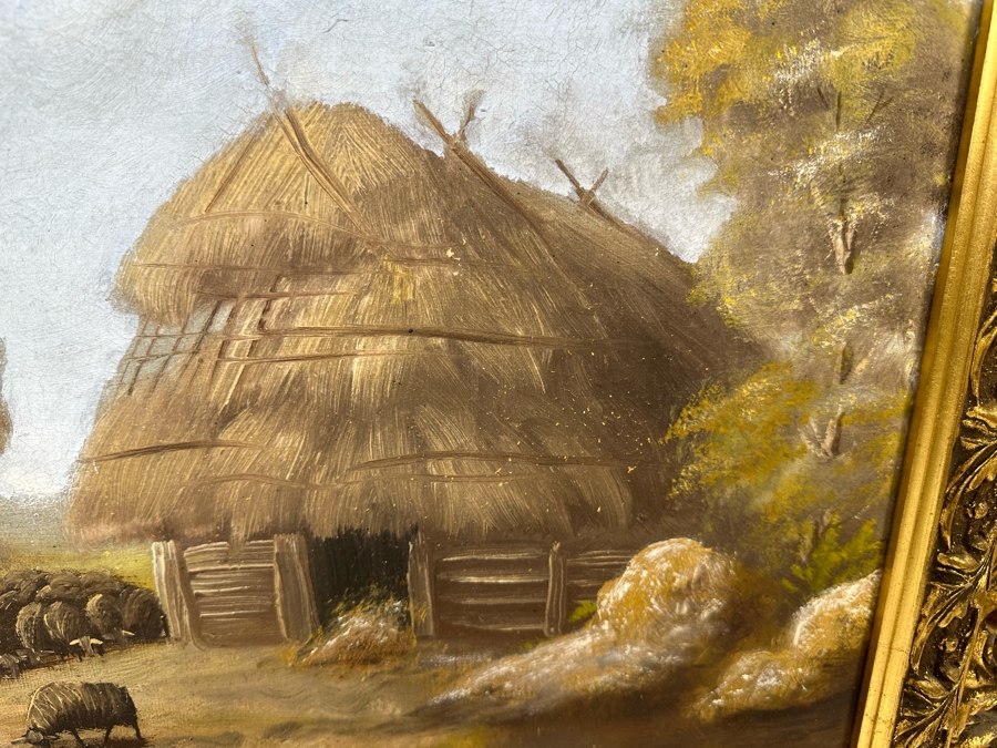 Czillik Anna (1899-1923 Budapest, Hungary) Original Oil Painting On Canvas 30 X 22 Framed 36.5 X 28.5 [Photo 4]