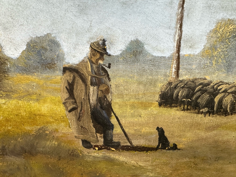 Czillik Anna (1899-1923 Budapest, Hungary) Original Oil Painting On Canvas 30 X 22 Framed 36.5 X 28.5 [Photo 5]