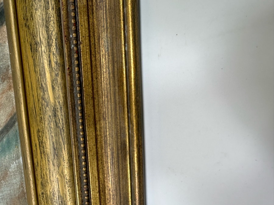 Tabori Bela (Hungarian) Original Painting On Canvas 28 X 22 Framed 35 X 30 [Photo 13]