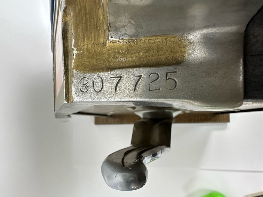 25 Cent Mills Novelty Roman Head Slot Machine Circa 1930s Loaded With Quarters Ready To Payout Great Working Condition With Key 16W X 15D X 27H See Video For Demo SN 307725 [Photo 17]