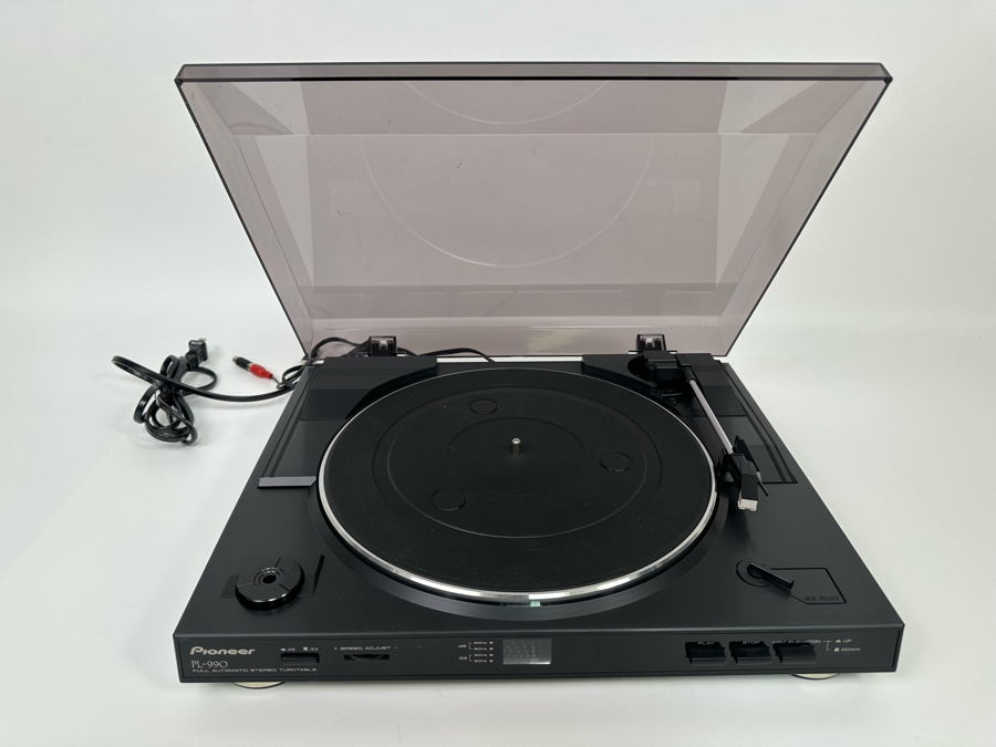 Pioneer PL-990 Turntable Record Player Working