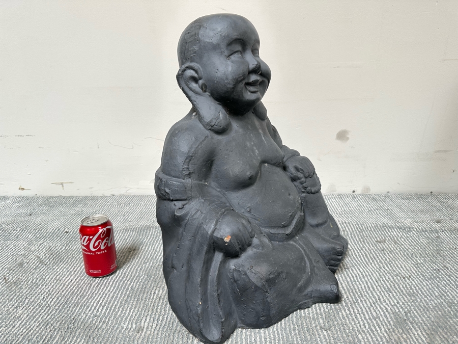 Terracotta Buddha Sculpture Painted 18W X 14D X 20H [Photo 4]