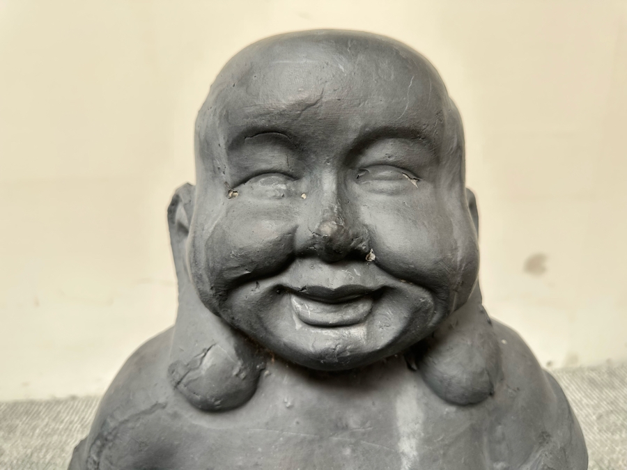 Terracotta Buddha Sculpture Painted 18W X 14D X 20H [Photo 9]